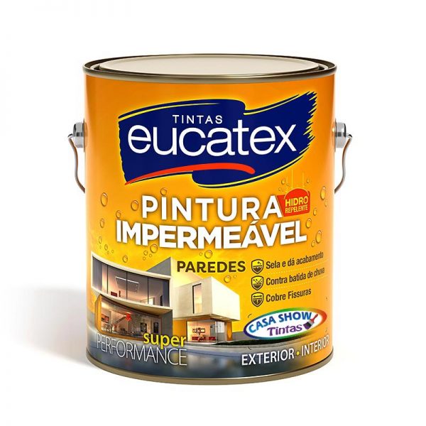pintura tinta impermeavel parede externa eucatex 3,6L