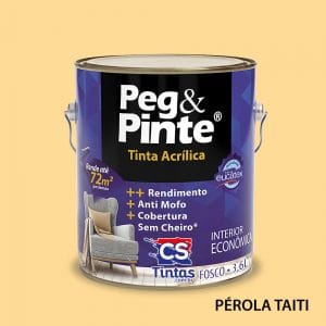 tinta acrilica uso interno eucatex pegpinte cor perola taiti 3,6L