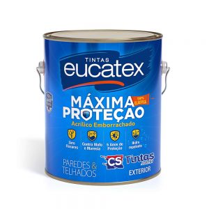 tinta emborrachada impermeabilizante eucatex maxima protecao 3,6l